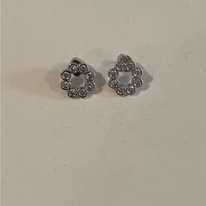 Full Circle Silver Kate Spade Studs